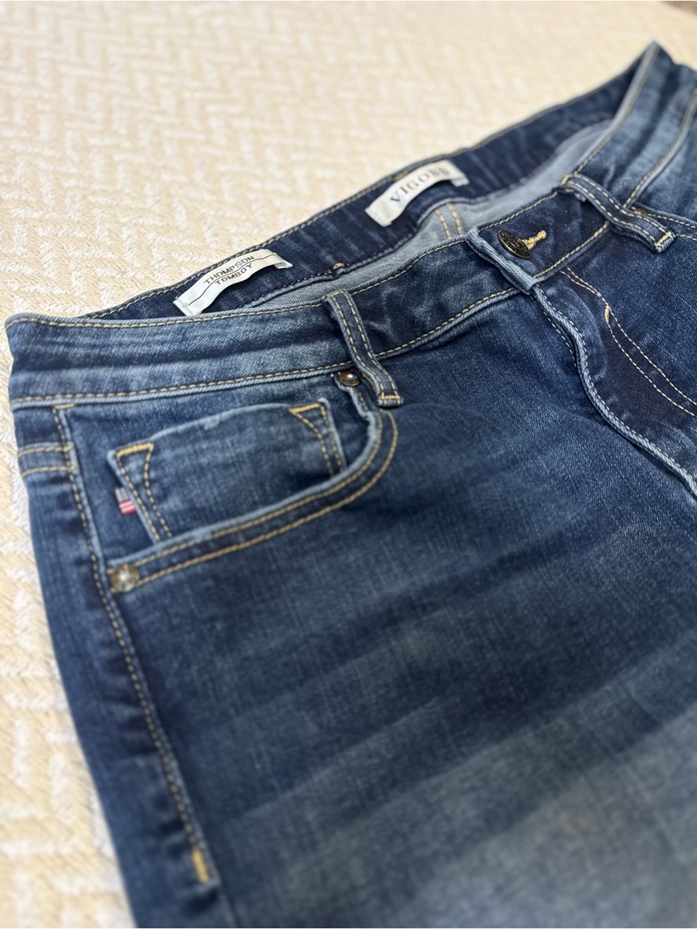 Vigoss Thompson Tomboy Distressed Skinny Jeans 30 P11572A - Picture 6 of 13